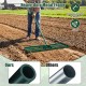 36 x 10 inch lawn leveling rake features a heavy-duty metal frame and ergonomic handle for easy lawn surface leveling.