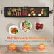 Extra large 39.5" electric griddle with non-stick surface, two cooking sides, ideal for cooking multiple items.