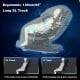 Full body zero gravity massage chair with 135cm SL track, designed for comfort and ergonomic support.