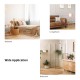 Wall-mounted 32x20 inch golden metal frame mirror, perfect for bathroom or living room, offering clear reflection and.