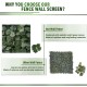 Artificial ivy privacy fence screen measuring 118" x 39.4", featuring 1696 realistic maple leaves for natural decor.
