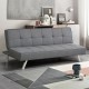 3-Seat Convertible Sofa Bed with High-Density Sponge for Living Room - Gallery View 2 of 12