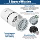 Mini Ionic 3-in-1 Composite HEPA Air Purifier with night light, featuring efficient 3-stage filtration for cleaner air.