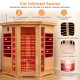 3-5 People Far Infrared Wooden Sauna Room for Home - Gallery View 7 of 11