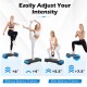 3-in-1 aerobic step platform set with balance trainers, adjustable heights from 4" to 7.5" for versatile workouts.