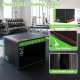 3-in-1 plyometric box with clear height markings, soft PU cover, and fine stitching for versatile training options.