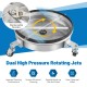 4000PSI Pressure Washer Surface Cleaner Stainless Steel with Casters - Gallery View 6 of 10
