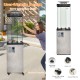 41,000 BTU propane patio heater with metal hood, durable magnesium oxide, ideal for backyard heating and ambiance.