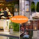 41,000 BTU Propane Patio Heater with Metal Hood - Gallery View 9 of 10
