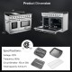 Freestanding 48-inch natural gas range with 7 burners, 2 ovens, and 6.8 cu.ft. capacity for versatile cooking.