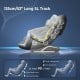 SL track detail of the Therapy 08 massage chair, showcasing 135cm length for optimal body contouring and comfort.