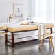 Massage bed warmer heating pad with digital controller, 5 heat settings, and detachable connector for easy cleaning.