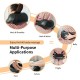 Shiatsu neck massager with heat, featuring 8 deep-kneading nodes for full-body relaxation and muscle relief.