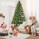 Premium 9 ft artificial Christmas tree with metal stand, featuring 1346 tips for a realistic look, perfect for indoor.