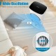 Portable 3-in-1 evaporative air cooler with 80° wide oscillation, remote control, and 2.4-gallon water tank for.