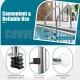 4-step stainless steel pool ladder with secure handrails and anti-skid steps for safe access to in-ground pools.