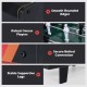 Close-up of the 4 in 1 Combo Game Table Set showing smooth rounded edges and robust soccer players for versatile.