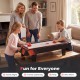 4 in 1 Combo Game Table Set featuring foosball, billiard, table tennis, and hockey for family fun and gatherings.