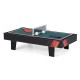 4 in 1 combo game table set featuring billiards, foosball, table tennis, and hockey for family fun and gatherings.