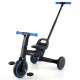 Foldable toddler tricycle with push handle, adjustable seat, and EVA foam wheels for a smooth ride. Ideal for growing.