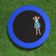 Blue 14ft trampoline safety pad with thick EPE foam, featuring edge-to-edge protection for a safer jumping experience.