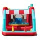 5-in-1 Ice Cream Inflatable Bounce House with slide and ball pit, featuring vibrant colors and safety mesh for kids'.