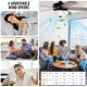 52-inch oak ceiling fan with remote control, featuring 3 adjustable wind speeds and stylish double-faced blades for.