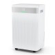 54 pints dehumidifier in white with smart touch control, large water tank, and quiet operation for home use.