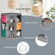 3-tier gray kids storage shelf corner cabinet with 3 colorful baskets and waterproof MDF material for organized space.