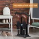 Electric shoe dryer for 4 shoes with ozone disinfection, drying two pairs simultaneously for efficient, odor-free.