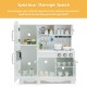 Kitchen pretend play cookware set for kids featuring a spacious storage space and removable sink for organized play.