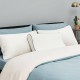 Orthopedic contour memory foam sleep pillow with ergonomic design for neck support, suitable for all sleeping positions.