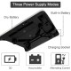 Power supply modes of the 66 lbs electronic price computing scale with LCD screen and durable ABS structure.