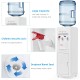 5-gallon hot and cold water cooler dispenser with child safety lock, detachable drip tray, and durable ABS plastic for.