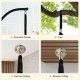 Hammock seat hanging options for kids' nest swing chair, suitable for indoor and outdoor use with easy installation.