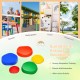 Colorful 5-piece kids balance stepping stones set for coordination training, suitable for indoor and outdoor play.