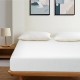 8-inch twin size foam mattress with a soft quilted jacquard cover, designed for ergonomic support and breathability.