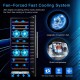 Freestanding 154-bottle wine cooler with dual temperature control, fan-forced cooling, and stainless steel design.
