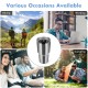 30oz stainless steel tumbler cup with lid, perfect for hiking, working, driving, and camping, featuring double-wall.