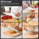15-piece stainless steel knife set with ergonomic hardwood handle, ideal for chopping, slicing, and dicing in the.