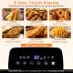 The 5.3-Qt electric deep fryer features an LED touch screen and six presets for effortless cooking of popular dishes.