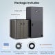 5 Ton 17 SEER2 high-performance heat pump system with indoor and outdoor units, wall thermostat, and installation.