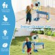 5 in 1 toddler sports toy featuring an adjustable basketball hoop, promoting coordination and motor skills for kids.