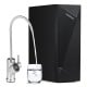Alkaline PH+ reverse osmosis water filter with sleek design and smart LED faucet for real-time TDS monitoring.