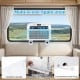 6500 BTU window AC unit with WiFi control, detachable filter, and foldable handle for RVs and small spaces.