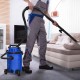 Wet dry vacuum cleaner with 6.6-gallon capacity and 4.8 HP motor, ideal for home and garage cleanup.