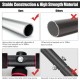 Multi-purpose pull-up bar showcasing sturdy iron construction, supporting up to 300lbs for versatile indoor workouts.