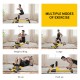 3-in-1 Sissy Squat Ab Workout machine shown in use for lunges, ideal for home gym and core training.