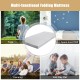 Folding sofa bed foam mattress with handles, ideal for yoga, camping, or as a spare guest bed, featuring durable fabric.