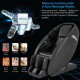 Electric zero gravity massage chair in black with SL track, featuring 6 auto modes and adjustable backrest for ultimate.